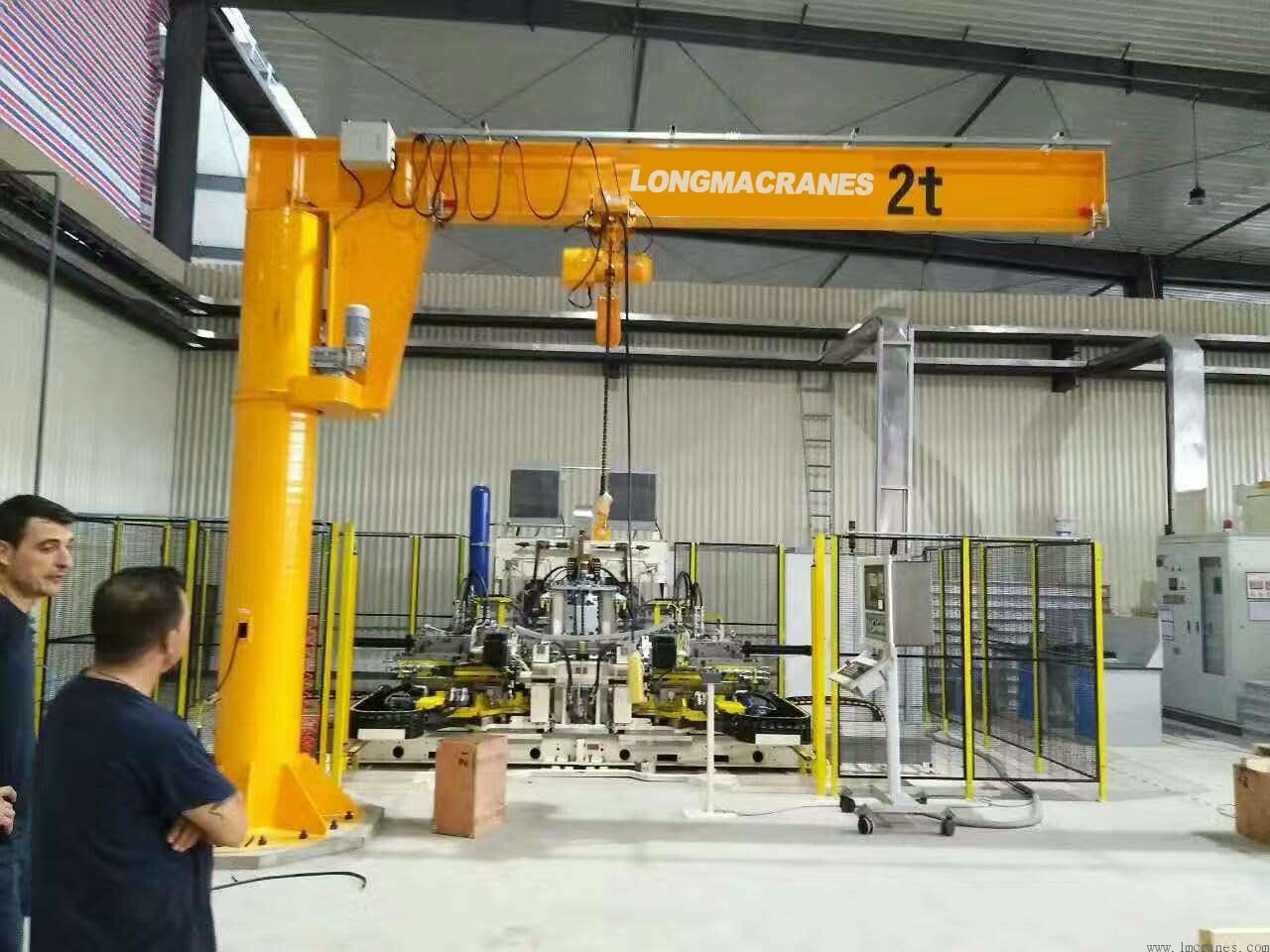 高端歐式懸臂吊,旋轉角度360度龍馬起重