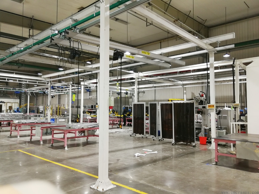 輕型鋁合金軌道懸掛起重機