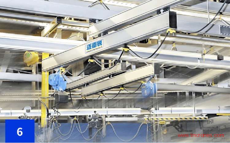 無塵車間潔凈室用鋁合金軌道 DESU工業吊裝KBK起重機輕型導軌