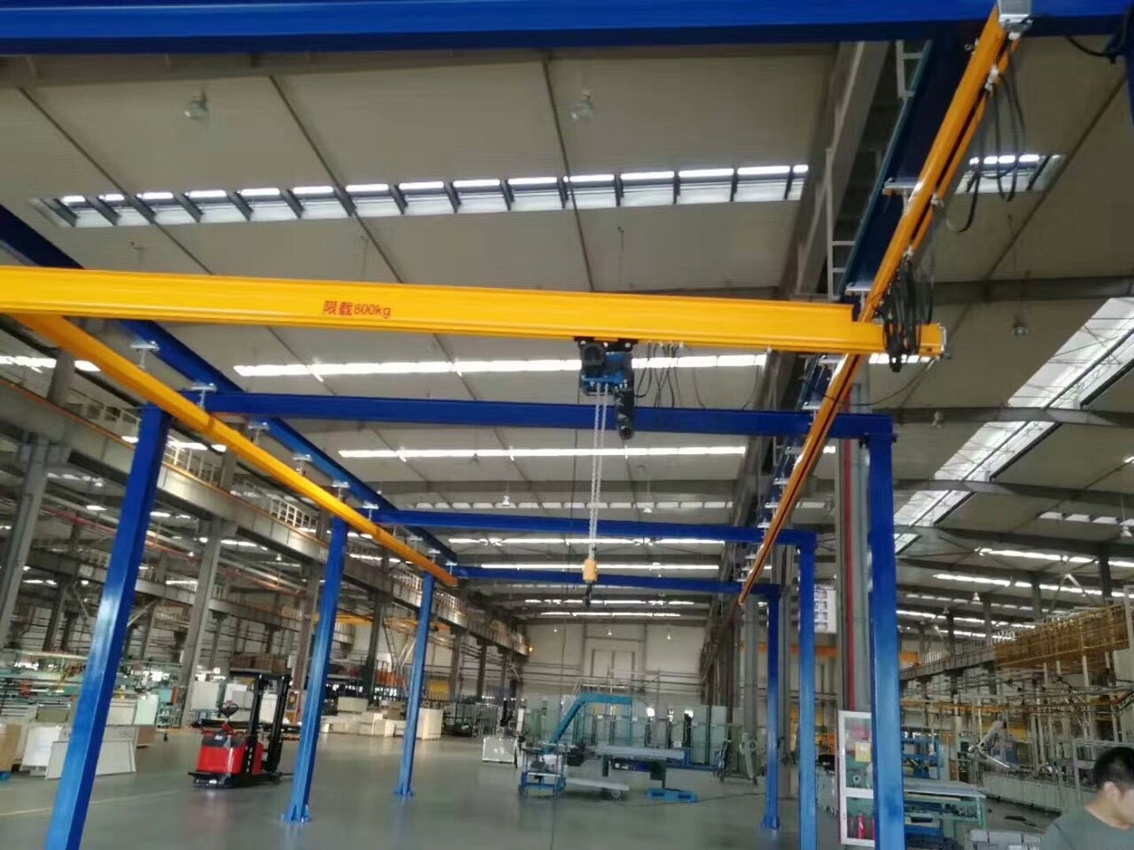 kbk柔性懸掛起重機應(yīng)用