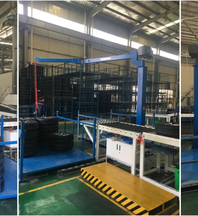 折臂式懸臂吊在汽車輪胎制造中的應(yīng)用